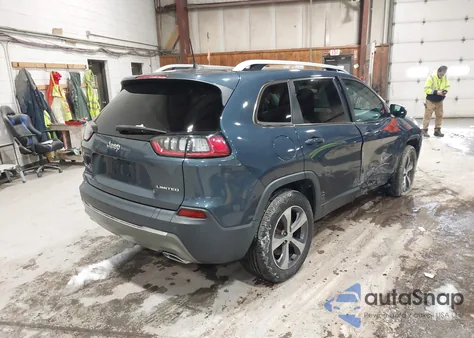 2019 Jeep Cherokee Limited 4X4 z USA, uszkodzony, nr VIN 1C4PJMDX1KD391469